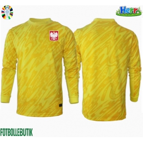 Polen Målvakt Hemmatröja EM 2024 Långärmad